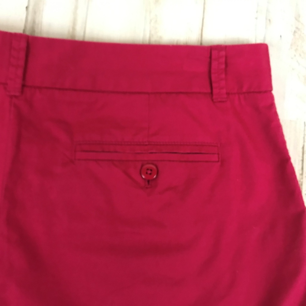 J. Crew Womens Shorts 14 Pink Broken-In Chinos - Picture 6 of 8